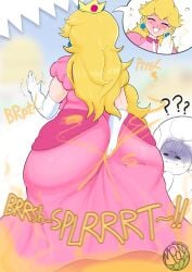 princess peach from mario (series) by moonsobsessions