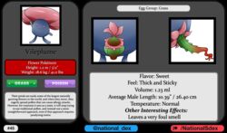 anonymous_artist anthro elemental_creature english_text female flora_fauna genitals gloom hi_res male multiple_images nintendo not_furry penis plant pokémon_(species) pokemon presenting pussy solo text video_games