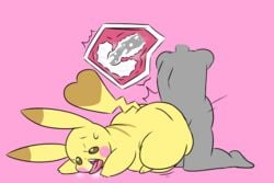 2021 ahe_gao anthro chubby chubby_female chunky cosplay_pikachu creampie cum cum_in_pussy cum_in_uterus cum_inflation cum_inside cumflation cute doggy_style face_down_ass_up heart_eyes impregnation inflation large_ass large_penis nintendo pikachu pokémon_(species) pokemon sleepyslut smaller_female stuffing tongue tongue_out vaginal_penetration x-ray