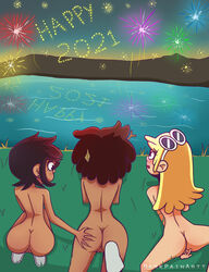 2021 3girls aged_up amphibia anne_boonchuy ass big_ass big_butt blonde_hair blush brown_hair bubble_butt casual crossover dark-skinned_female dark_skin darkpainartt disney disney_channel eyewear female female_only fingering fingering_self fireworks footwear hand_on_ass human lake large_ass latina leni_loud light-skinned_female light_skin luz_noceda masturbation multiple_females multiple_girls naked new_year nickelodeon nude older pale_skin pussy straight_hair sunglasses sunglasses_on_head the_loud_house the_owl_house trio vagina vaginal_insertion water