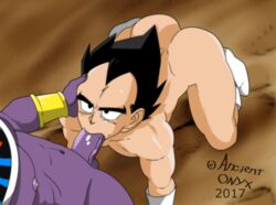 2boys all_fours ancient-onyx angry_face balls bara barely_visible_balls beerus big_penis black_hair blowjob blowjob_face boner boots bracer cheek_bulge cock_gobble collar dragon_ball dragon_ball_super dubious_consent erect_nipples erection face_fucking fellatio forced_oral gay gay_blowjob giving_head gloves going_down_on head_out_of_frame holding_head kneeling_oral_position knob_polishing large_penis looking_at_partner looking_up male/male male_only mouthful muscles muscular muscular_male naked_gloves nude oral oral_sex pecs penis_in_mouth playing_skinflute purple_skin sucking_off vegeta veiny_penis yaoi