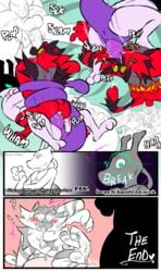 absurd_res anal anal_sex anthro blush coiling comic domination duo english_text face_fucking felid feline forced gay hi_res humiliation hypnosis incineroar legendary_pokémon male male/male male_domination male_only male_penetrated male_penetrating male_penetrating_male mammal mewtwo mind_control nintendo penetration penile penile_penetration pokemon pokemon_(species) rape sex submissive submissive_male text throat_rape throat_swabbing torquewintress video_games