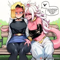 1futa 1girls abs ai_generated android_18 android_21 ass ass_bigger_than_head belly big_breast big_butt body boyfriend breasts breasts_bigger_than_head cheating comic comic_page comic_panel cuckold cuckolding curvy curvy_body curvy_female curvy_figure curvy_hips dragon_ball dragon_ball_fighterz dragon_ball_z enormous_breasts female futa_on_female futa_with_female futadom futanari hair hi_res huge_ass huge_breasts huge_butt huge_thighs imminent_sex ladyvelour large_breasts majin_android_21 nipples ntr nude pink_hair pink_skin pussy sagging_breasts scared sexy stalker stalking submissive surprised thick thick_thighs thighs tree trees voluptuous voluptuous_female waiting web_address