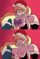 1boy 1girls aged_up alternate_version_available ass bare_shoulders bent_over between_ass big_breasts big_hair bimbo blonde_hair blue_eyes breast_in_face brown_hair bursting_breasts busty cap christmas cleavage cleavage_overflow dipper_pines disney disney_channel duo ear_piercing earrings erect_nipple erect_nipples eyeshadow face_in_breasts female footwear front_view gravity_falls grimphantom half-closed_eyes hanging_breasts hat hoop_earrings huge_ass human legwear long_breasts long_hair looking_down looking_pleasured male naked nipples nude older pacifica_northwest ribbon sagging_breasts santa_hat shiny shiny_skin short_hair simple_background smiling stockings straight straight_hair sweat sweatdrop teenage thick_thighs thong top_hat very_long_hair voluptuous wardrobe_malfunction wide_hips wink yellow_hair