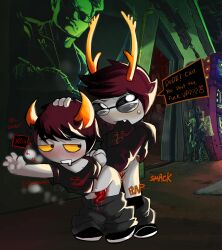 tetrarch dammek from hiveswap by cube the pirate