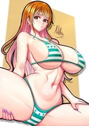 nami (one piece) from one piece by mifenami