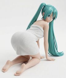 hatsune miku from vocaloid by nintenart3d