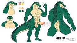 16:9 1male 2021 4_fingers 5_toes anthro back_spines backsack balls big_balls big_penis black_claws black_eyes claws connivingrat crocodile crocodilian crocodylid erection finger_claws fingers front_view genitals glans green_body green_markings green_scales helm_(connivingrat) hi_res humanoid_genitalia humanoid_penis male male_only markings multiple_angles nipples nude penis perineum pink_glans pink_nipples raised_arm rear_view reptile scales scalie side_view simple_background solo standing tail_spines tan_balls tan_body tan_markings tan_penis tan_scales toe_claws toes translucent vein veiny_penis white_background widescreen yellow_sclera