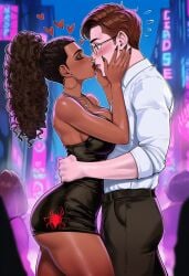 1boy 1boy1girl 1girls ai_generated big_ass big_breasts big_thighs breasts brown-skinned_female brown_body brown_skin curvaceous curvy curvy_figure dark-skinned_female dark_skin digital_media_(artwork) female hips hourglass_figure huge_ass huge_breasts huge_thighs large_ass large_breasts large_thighs legs light-skinned_male light_skin marvel marvel_comics mature mature_female mature_male miles_morales miley_morales_(tg-gelatin) rule_63 slim_waist spider-man spider-man_(series) straight tg-gelatin thick thick_hips thick_legs thick_thighs thighs thighs_bigger_than_head voluptuous waist wide_hips wide_thighs