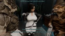 krogan from mass effect by offmodelstudio