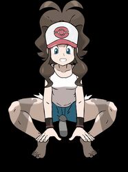 1girls animated bra colored cowgirl_position disembodied_penis dry_humping female female_focus hilbert_(pokemon) hilda_(pokemon) human nintendo pokemon tagme tease teasing thick_thighs w.t.dinner