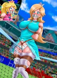 princess peach from mario (series) by mymyeye