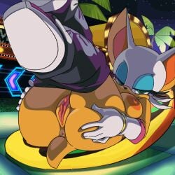 anus ass ass_focus asshole breasts edit edited edited_screencap hands_on_ass looking_at_viewer nipples not_ai_generated not_animated pussy rouge_the_bat rouge_the_bat_(riders) seductive_look sonic_(series) sonic_riders sonic_the_hedgehog_(series) twistedgrim