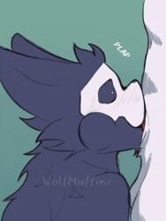 ambiguous_fluids animated anthro balls black_saliva black_sclera blush blush_lines bodily_fluids bone bone_mask canid canine canis changed_(video_game) cheek_bulge cheek_tuft colored_saliva dark_body dark_fur dark_latex deep_penetration deep_throat dr._k_(changed) duo facial_tuft fellatio fluffy frame_by_frame fucked_silly fur genital_fluids genitals goo_creature head_fluff highlights_(coloring) knot knot_fucking knotted_penis male male/male mammal mask navel onomatopoeia oral oral_penetration penetration penile penis plap precum puro_(changed) red_penis rough_oral rough_sex saliva sex simple_background skull skull_mask sound_effects text tuft unusual_bodily unusual_bodily_fluids unusual_saliva watermark wet white_body white_eyes white_fur white_mask wolf wolfmuffinz