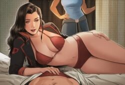 asami sato from avatar legends by phophopho