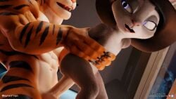 animated anthro anthro_on_anthro breast breasts bunny_ears completely_nude_female completely_nude_male furry hat hentai judy penis prison_guard_position pussy sfm sound tagme thick_penis uncensored video virtual_reality vranimeted wigfritter zootopia