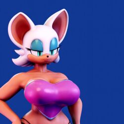 3d 3d_animation anthro big_breasts huge_breasts mentlexd rouge_the_bat seductive_expression seductive_voice shorter_than_10_seconds sonic_(series) sonic_the_hedgehog_(series) surprised_expression tagme video voluptuous_female