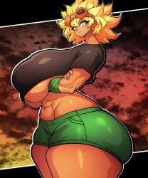 solar flare (peargor) from plants vs zombies by acraeaaconite