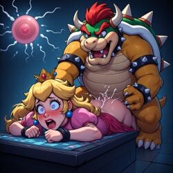 ai_generated bound bowser penetration princess_peach surprise