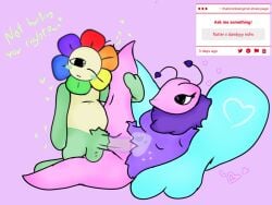 bug bug_girl butterfly butterfly_wings cum cum_in_pussy cum_inside cum_inside_pussy dandy's_world dandy_(dandy's_world) flower flower_petals flutter_(dandy's_world) nsfw side_view sideways sideways_sex thatsexyrat