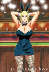 1girls ai_generated anime blonde_hair boruto breasts eyes female female_only fit hair large_breasts naruto naruto_(series) naruto_shippuden nsfw samui_(naruto) stickyai