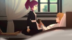 age_difference aisha_greyrat big_brother blonde_hair brother brother_and_sister closed_eyes clothed clothed_sex cowgirl_position fully_clothed fully_clothed_female incest incestuous little_sister maid maid_apron maid_headdress maid_outfit maid_uniform messy_ponytail moaning mushoku_tensei mushoku_tensei:_isekai_ittara_honki_dasu nekoflux older_brother older_male older_male_and_younger_female older_penetrating_younger partially_clothed partially_clothed_male ponytail reading reading_book red_hair riding riding_penis rudeus_greyrat shaved_crotch shaved_pussy tagme teenage_female teenage_girl teenage_male teenager teenager_on_teenager video young younger_female younger_sister