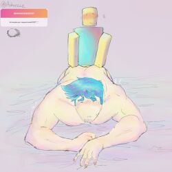 ashxrzzz blocky_body forsaken_(roblox) guest_1337_(forsaken) male male_focus male_on_cuntboy male_only male_penetrating noob_(forsaken) nude request requested roblox roblox_game robloxian self_upload size_difference small_dom_big_sub smaller_male tagme