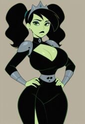 1girls ai_generated big_ass big_breasts breasts bust busty chest curvaceous curvy curvy_figure digital_media_(artwork) disney ero-sennin female hips hourglass_figure huge_ass huge_breasts kim_possible large_ass large_breasts light-skinned_female light_skin mature mature_female shego slim_waist spank_marks spanking thick thick_hips thick_legs thick_thighs thighs voluptuous waist wide_hips