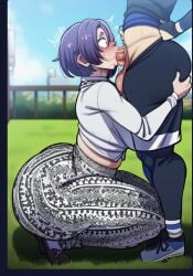 ai_generated blue_lock breasts bwl nagi_seishiro reo_mikage