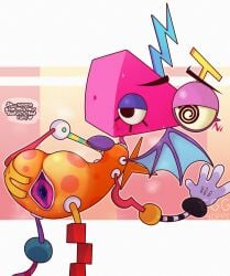 1nonbinary 2d 2d_(artwork) ambiguous_gender animate_inanimate anus ass bent_over blush dialogue eggshoppe gloves humanoid humanoid_genitalia living_toy looking_at_viewer nonbinary object_head presenting presenting_pussy pussy pussy_spreading solo speech_bubble spread_butt spread_pussy spreading the_amazing_digital_circus thick_ass thick_thighs wet_pussy wide_ass wide_hipped_female wide_hips wide_thighs zooble_(the_amazing_digital_circus)