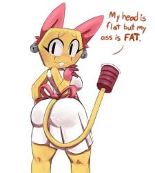 anthro ass ass_up blushcrunch_studio butt_focus butt_grab clawed_fingers claws dandy's_world digital_media_(artwork) felid feline female female_only hand_on_butt hi_res humanoid looking_at_viewer looking_back mammal origami roblox roblox_avatar scraps_(dandy's_world) sillytypefella solo tail