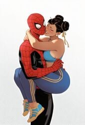 1boy 1boy1girl 1girls ai_generated big_ass big_breasts big_thighs breasts bubble_ass bubble_butt capcom chest chun-li crossover curvaceous curvy curvy_figure digital_media_(artwork) eastern_and_western_character female hips hourglass_figure huge_ass huge_breasts huge_thighs large_ass large_breasts large_thighs light-skinned_female light-skinned_male light_skin male male/female marvel marvel_comics marvel_vs._capcom mature mature_female peter_parker phophopho round_ass slim_waist spider-man spider-man_(series) straight street_fighter thick thick_hips thick_legs thick_thighs thighs voluptuous voluptuous_female waist wide_hips