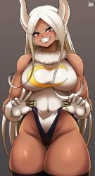 mirko from my hero academia by jmg