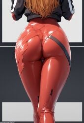 1girls ai_generated anime anime_character ass ass_cleavage ass_crack asuka_langley_sohryu butt_crack clothed clothes clothing female female_focus female_human female_only focus focus_on_ass fully_clothed human human_female lower_body nai_diffusion neon_genesis_evangelion novelai orange_hair out_of_frame patreon_url pujopg realistic_proportions rear_view red_bodysuit sexy_clothing shiny_clothes skin_tight slim slim_girl slim_waist solo solo_female solo_focus standing thighs tight_clothing track_jacket walking wide_hips