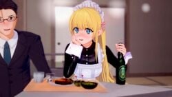 1girls 2boys 3d alcohol alcohol_bottle alcoholic_drink animated arms_around_neck arms_around_partner asking_for_it asking_for_sex ass audible_creampie before_sex blonde_hair blue_eyes blush bodily_fluids bouncing_ass bouncing_butt bouncing_on_penis bra bra_lift bubble_ass bubble_butt canon_genderswap cheating clueless_cuck clueless_male cowgirl_position cuckold cuckolding cum cum_in_pussy cum_inside cum_leaking cum_leaking_out_of_pussy dark-skinned_male drunk drunk_sex extremely_long_hair eye_contact fantasy_bishoujo_juniku_ojisan_to female_on_top female_penetrated genderswap_(mtf) headdress hongcha03 horny_female hugging_partner imminent_cheating imminent_netorare imminent_ntr imminent_sex in_front_of_cuckold indoors indoors_sex inviting inviting_to_fuck inviting_to_sex inviting_viewer jinguuji_tsukasa koikatsu light-skinned_female long_hair longer_than_10_seconds looking_at_cuckold looking_back maid maid_headdress maid_outfit maid_uniform male_penetrating_female male_pov masturbation_gesture mimicking nakadashi netorare ntr panties panties_around_one_leg penis_in_pussy petite pov pov_eye_contact raw_sex ribbon riding_cock riding_penis rule_63 sex sex_next_to_sleeping_person sharp_teeth shorter_than_30_seconds sleeping_cuck small_breasts smirk smirking smirking_at_viewer smug smug_face smug_grin sound squatting_cowgirl_position stockings straddling sweat sweatdrop tachibana_hinata_(fantasy_bishoujo) tagme talking_to_another tan-skinned_male teasing thighhighs third-party_edit time_lapse time_skip unbothered underwear unprotected_sex vaginal_penetration vaginal_sex very_long_hair victorian victorian_dress victorian_maid video white_bra white_panties white_stockings white_thighhighs white_underwear