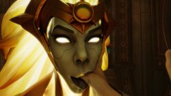 amazon amazon_position big_female_small_male blender blender_(software) blender_cycles cum_on_penis cum_strand dota_2 femdom finger_in_another's_mouth finger_sucking glowing_eyes glowing_hair grabbing_another's_thighs lolpro2 sound spit sweat sweating tagme tongue_out vaginal valora_the_dawnbreaker valve video