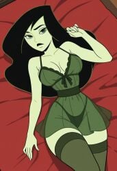 1girls ai_generated big_ass big_breasts breasts bust busty chest curvaceous curvy curvy_figure digital_media_(artwork) disney ero-sennin female hips hourglass_figure huge_ass huge_breasts kim_possible large_ass large_breasts light-skinned_female light_skin mature mature_female shego slim_waist spank_marks spanking thick thick_hips thick_legs thick_thighs thighs voluptuous waist wide_hips