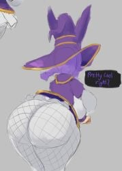 1girls ass ass_expansion back_view big_breasts body_expansion breasts bubble_butt bunny_ears bunny_ears_hat busty caked_up cobaltbluetea curvy curvy_figure dat_ass dumptruck_ass dumptruck_butt enormous_ass fat_ass fayln_(one_piece_dnd) female female_only fishnet_stockings fishnets giant_ass giant_butt gigantic_ass huge_ass huge_breasts huge_butt large_ass large_breasts magic massive_ass one_piece_dnd stockings text voluptuous voluptuous_female word_bubble