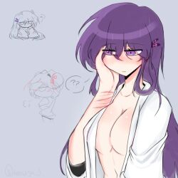 natsuki (doki doki literature club) from doki doki literature club