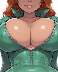 1girls ai ai_art ai_generated big_ass big_boobies big_breasts big_butt kinia red_hair sam_(totally_spies) tagme totally_spies