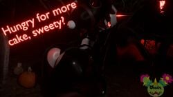 16:9 absurd_res anthro ass big_butt butt_focus cactus cactus_creature cactus_humanoid crouching elemental_creature elemental_humanoid female flora_fauna generation_5_pokemon hi_res humanoid maractus nintendo omananimations plant plant_humanoid pokemon pokemon_(species) rose_(omananimations) solo teasing teasing_viewer teasing_with_butt thick_thighs vampire vampire_costume wide_hipped_female wide_hips widescreen