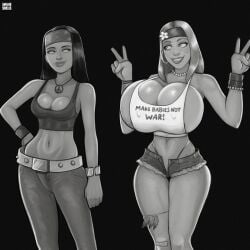 2girls american_dad big_ass big_breasts breasts curvaceous curvy curvy_figure digital_media_(artwork) female gertie_(gnashershells) gnashershells hayley_smith hips hourglass_figure huge_ass huge_breasts large_ass large_breasts legs light-skinned_female light_skin mature mature_female slim_waist thick thick_hips thick_legs thick_thighs thighs voluptuous waist wide_hips