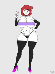 ellie rose from henry stickmin (game) by ruby hime