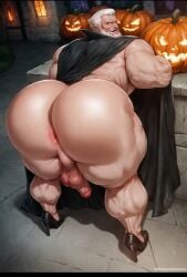 ai_generated bara bara_ass bara_tiddies bara_tits big_ass big_breasts big_butt cape daddy dilf dumptruck_ass dumptruck_butt enormous_ass enormous_butt gay gigantic_ass gigantic_butt grey_body grey_skin huge_ass huge_butt large_ass large_butt male_boobs male_breasts male_only male_tits man_boobs man_tits manboobs massive_ass massive_butt moobs muscular muscular_arms muscular_ass muscular_back muscular_legs muscular_male muscular_thighs partially_clothed rokuworshiper round_ass round_butt skimpy_clothes thick_ass thick_butt vampire voluptuous voluptuous_body voluptuous_male