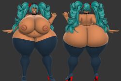 brazilian miku from vocaloid by rojo parasito