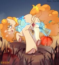 _ape alternate_character alternate_version anatomically_correct anus ass autumn collaboration colored commission erein erein_(artist) fear female female_focus fence field flat_colors fog friendship_is_magic g4 genitals ghost ghost_hands grass grass_field halloween hand holiday imminent imminent_penetration imminent_sex looking_back mlp_g4 my_little_pony nudity outdoors pear_butter plot ponut pony pumpkin rear_view running solo_focus spread_pussy spreading undead underhoof vaginal_secretions vulva yuris_(artist)