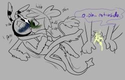trans_man transmasc trans_man_penetrated cum cum_inside cum_in_pussy panting moaning male male_only male/male alien strawberry blushing blushing_profusely making_out tongue_kiss antennae_grab scarf_only chimeracocks sprout_(dandy's_world) astro_(dandy's_world) dandy's_world