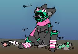 anal_beads anthro ball_gag beads big_breasts bodily_fluids bovid bow_ribbon breast_grab breasts caprine clothing drooling english_text f41th female fingering fluffy footwear fur fur_tuft gag genital_fluids genitals goat hand_on_breast heart_eyes heart_symbol hexemerald horn hybrid inner_ear_fluff lgbt_pride looking_pleasured machine mammal masturbation moan mostly_nude nipples nude pansexual_pride_colors pawpads pride_colors protogen saliva scarf sex_toy socks solo text tuft twitching vaginal_fluids vibrator vulva wand_vibrator