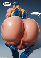 ai_generated bara bara_ass bara_tiddies bara_tits big_ass big_breasts big_butt bottomless daddy dilf dumptruck_ass dumptruck_butt enormous_ass enormous_butt gay gigantic_ass gigantic_butt huge_ass huge_butt large_ass large_butt logan_(x-men) male_boobs male_breasts male_only male_tits man_boobs man_tits manboobs marvel massive_ass massive_butt moobs muscular muscular_arms muscular_ass muscular_back muscular_legs muscular_male muscular_thighs partially_clothed rokuworshiper round_ass round_butt skimpy_clothes thick_ass thick_butt voluptuous voluptuous_body voluptuous_male wolverine_(x-men) x-men