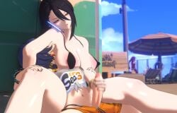 1futa 1girls 3d alice_thymefield alice_thymefield_(sea_of_thyme) armpit_fetish armpits beach belle_(summer_skies)_(zenless_zone_zero) belle_(zenless_zone_zero) big_breasts blurry_background brown_hair brown_hair_female depth_of_field deskt3d futanari handjob hoyoverse large_breasts light-skinned_female light_skin npc_(zenless_zone_zero) official_alternate_costume penis_out phone phone_call sarah_(zenless_zone_zero) short_hair tagme ukinami_yuzuha_(tanuki_in_broad_daylight) zenless_zone_zero